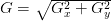 G = \sqrt{G_{x}^{2} + G_{y}^{2}}